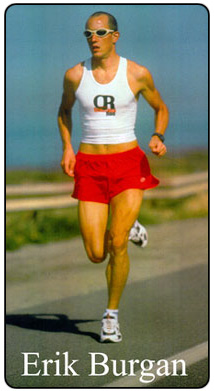 Triathleten Erik Burgan, Calif., USA, er ekspert i havsv�mning