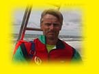 Formand f. St�tteforeningen Kystlivredning i Nordjylland og designer af t�rn, Jens M�ller Christensen. KLIK foto for formands-forst�rrelse